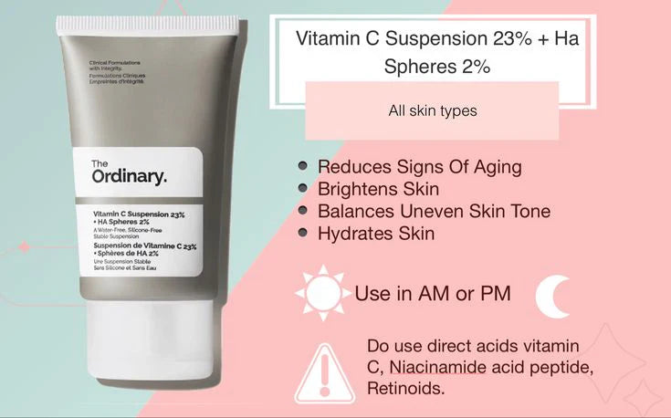 The Ordinary Vitamen C - Suspension 23% + HA Spheres 2% - 30ML
