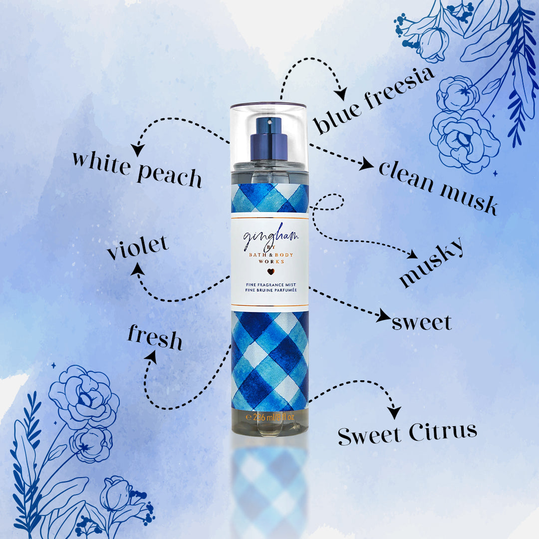 Bath and Body Works Gingham